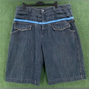 Rare VTG 90’s Marithe Francois Girbaud Snap Zip Denim Shorts Jorts Men’s SZ 43